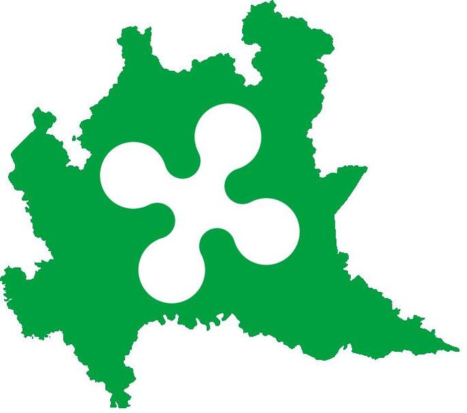 Lombardia-Flag-map